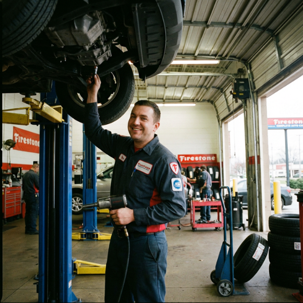 Mecánico Automotriz Firestone Complete Auto Care USA