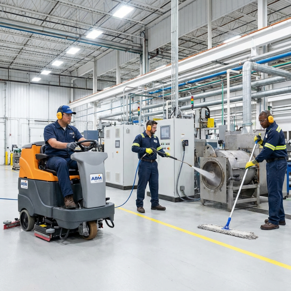 Personal de Limpieza Industrial ABM Industries