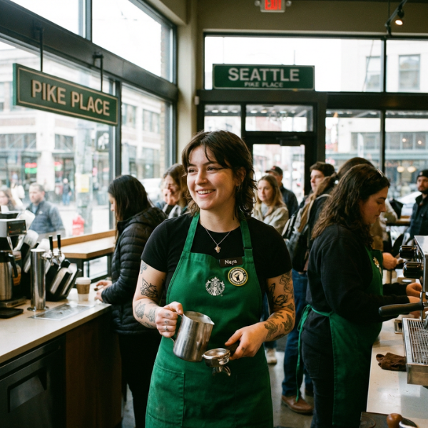 Barista Starbucks Estados Unidos