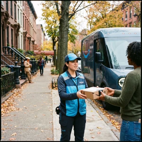 Conductor de Reparto Local Amazon USA