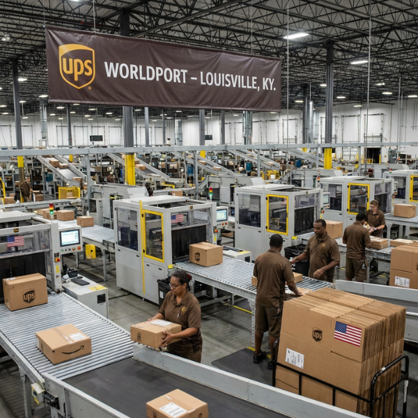 Clasificador de Paquetes UPS Estados Unidos