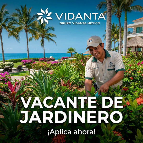 Jardinero Grupo Vidanta México