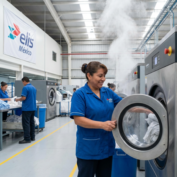 Asistente de Lavandería Industrial Elis México