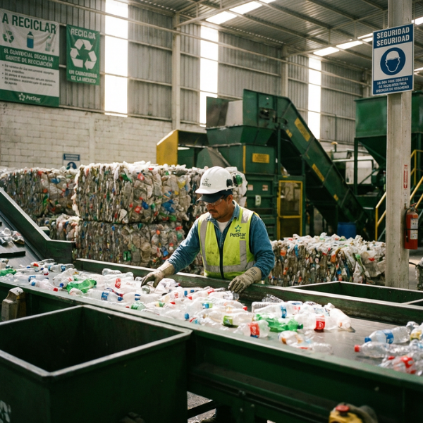 Operario de Reciclaje PetStar México